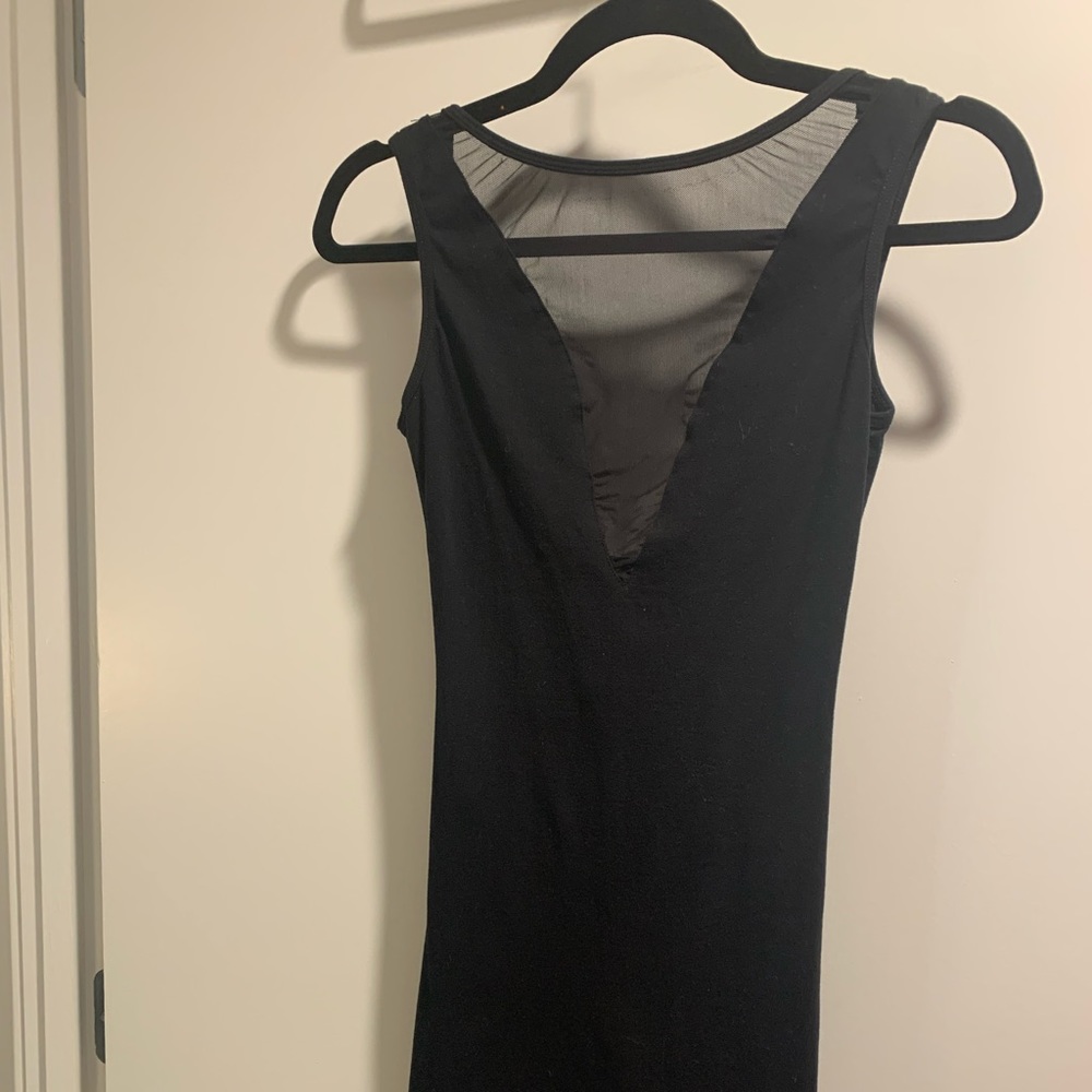 American Apparel black bodycon dress